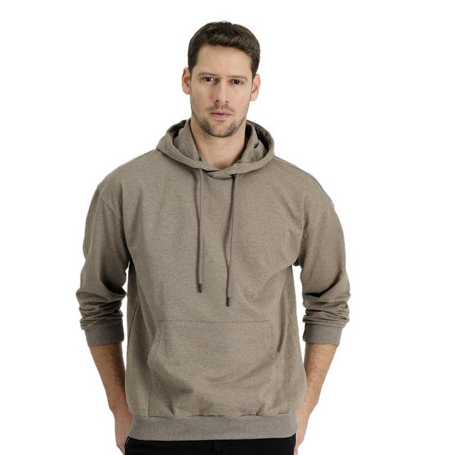 KIGILI Sweatshirt KIGILI Herren-Sweatshirt mit Kapuze, übergroß, Taschen, l günstig online kaufen