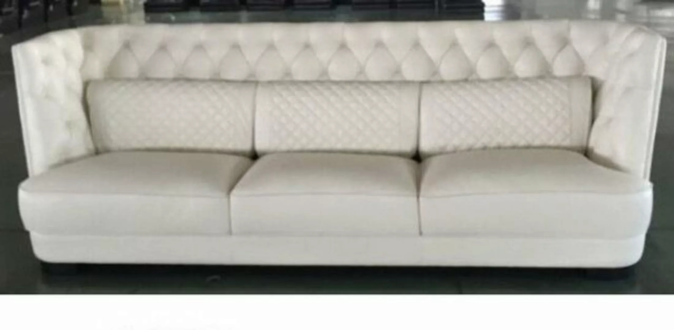 JVmoebel 3-Sitzer Chesterfield Couch Polster Leder Sofa 3 Sitzer Klassische günstig online kaufen