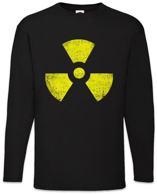 Urban Backwoods Langarmshirt Black Radioactive Vintage Symbol Langarm T-Shi günstig online kaufen