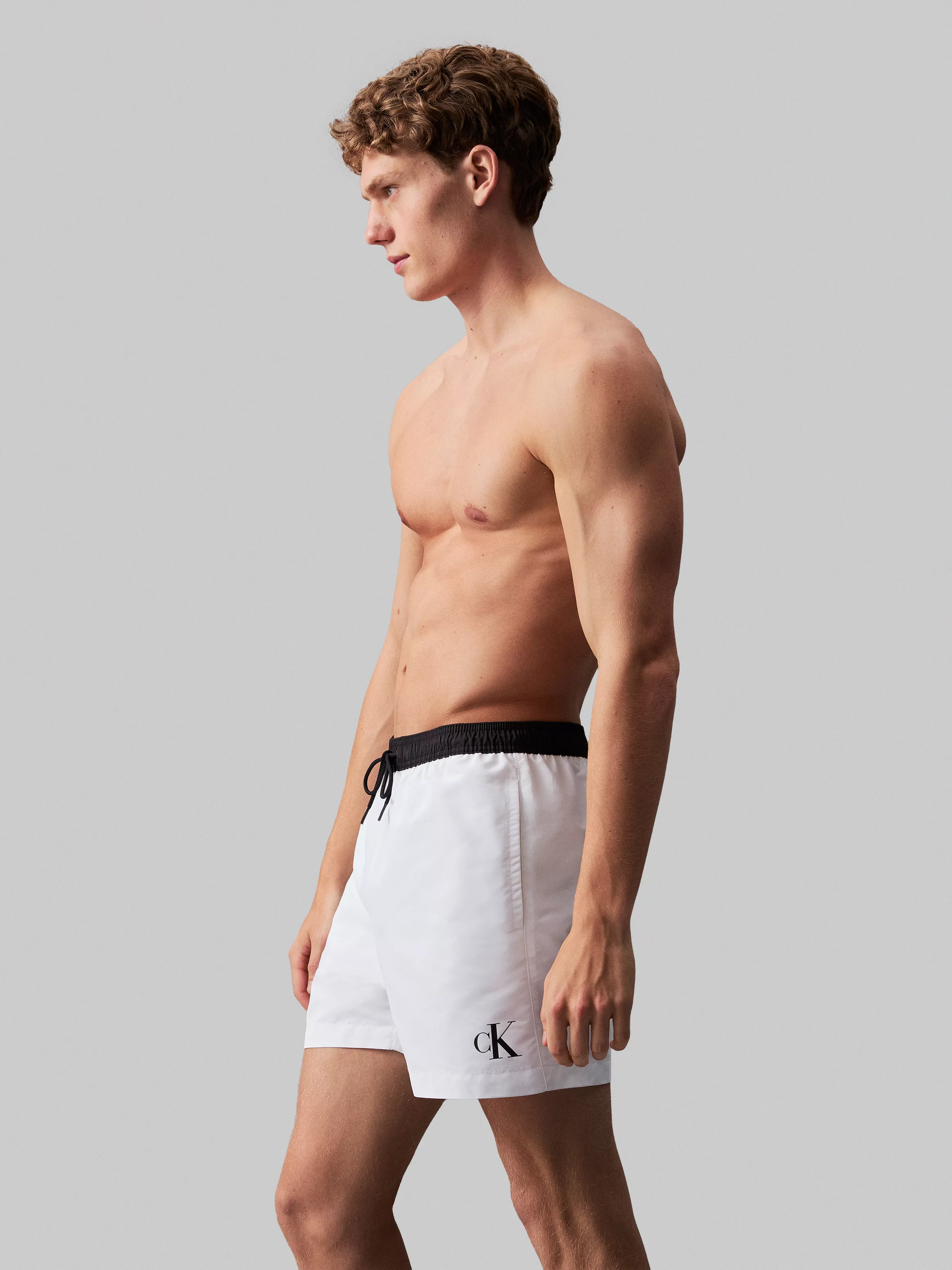 Calvin Klein Swimwear Badeshorts "MEDIUM DRAWSTRING", mit Logodruck günstig online kaufen
