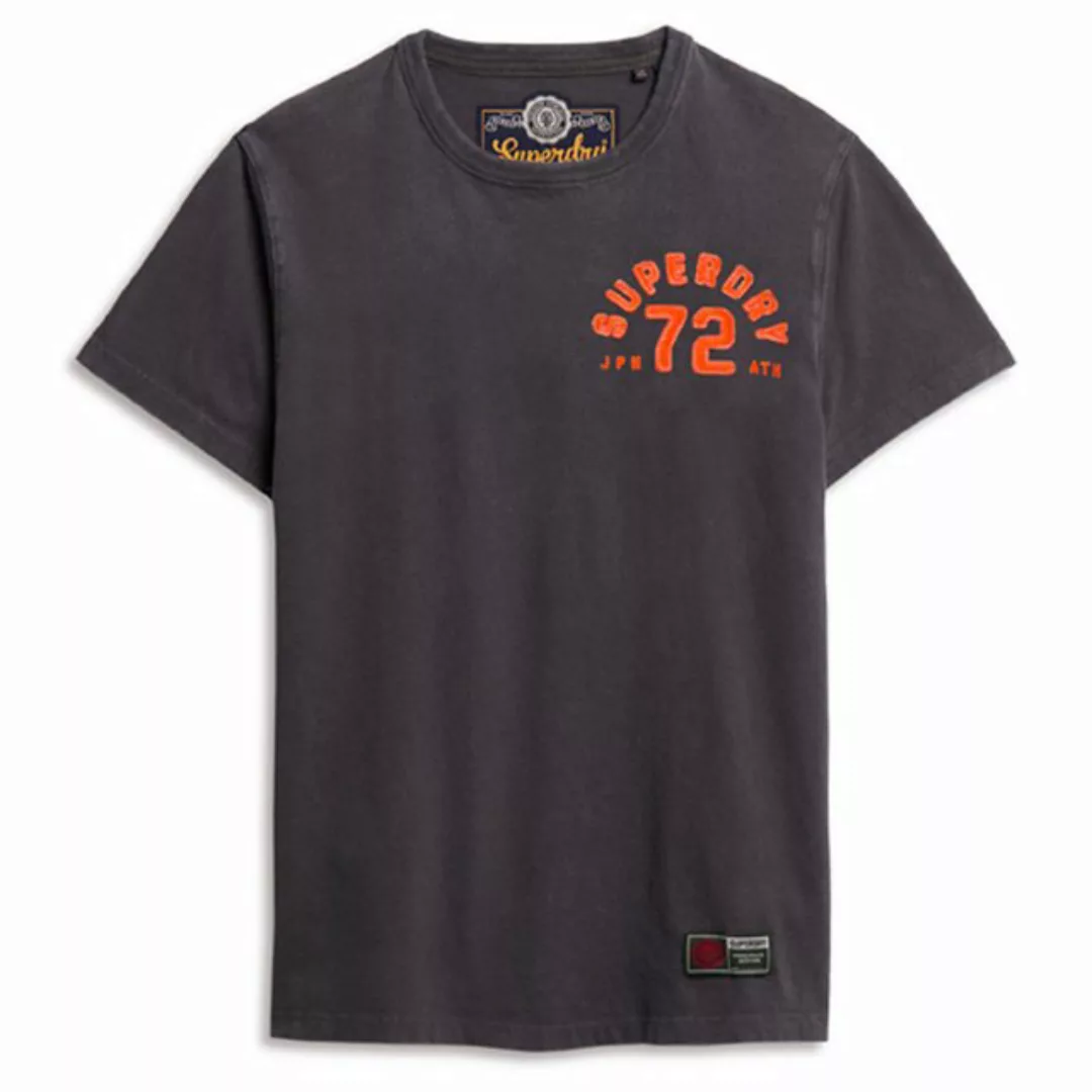 Superdry T-Shirt Herren T-Shirt - Vintage Athletic Chest Short günstig online kaufen