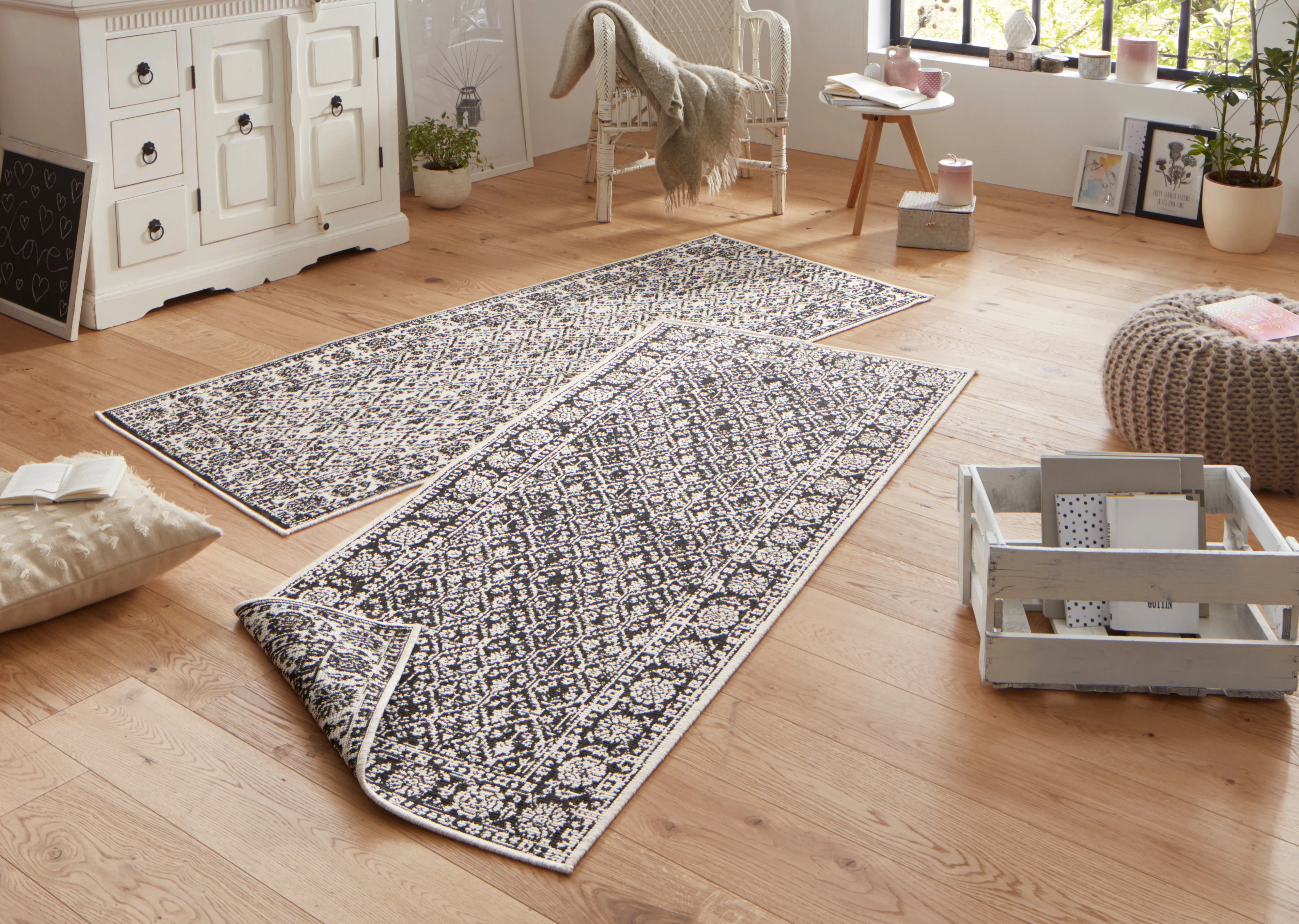 NORTHRUGS Teppich »Curacao«, rechteckig, 5 mm Höhe, In-& Outdoor, Läufer, W günstig online kaufen