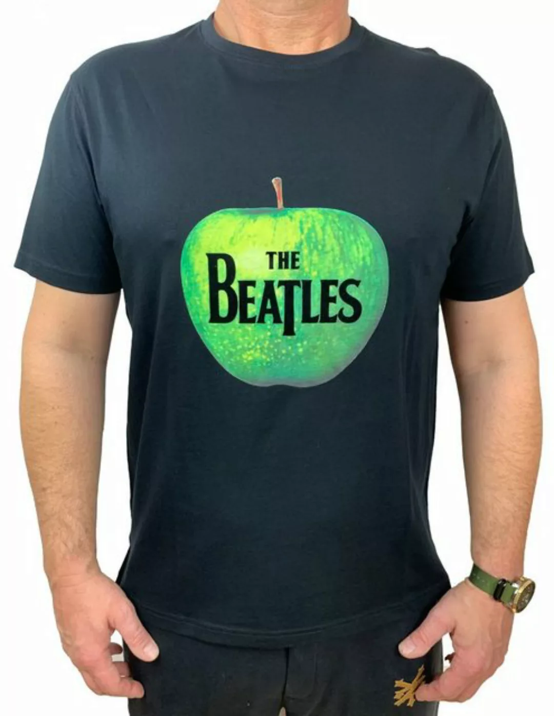 The Beatles T-Shirt "Apple"/GOTS (Stück, 1-tlg., Stück) mit Frontprint günstig online kaufen