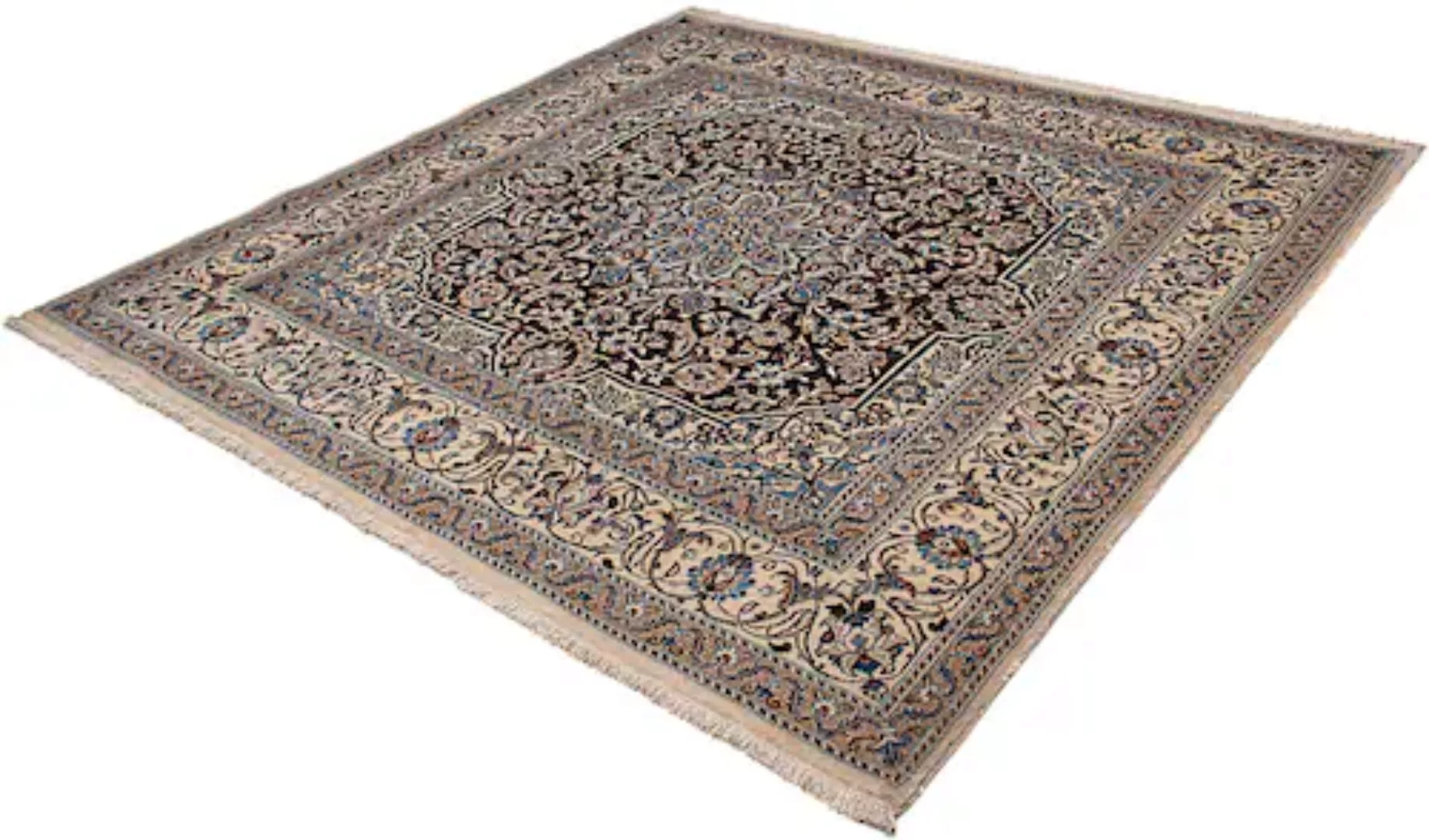 morgenland Orientteppich »Perser - Nain quadratisch - 200 x 200 cm - dunkel günstig online kaufen
