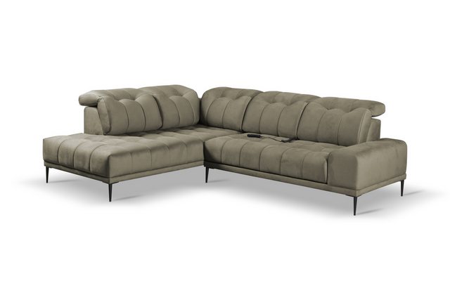 Xlmoebel Ecksofa Neues Ecksofa mit modernem Design - Stoffsofa in L-Form fü günstig online kaufen