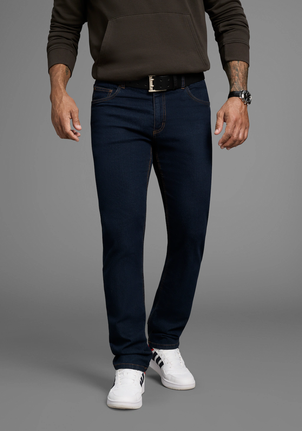 Arizona Dehnbund-Jeans "Paul", elastischer Dehnbund, Comfort-Fit, gerader B günstig online kaufen