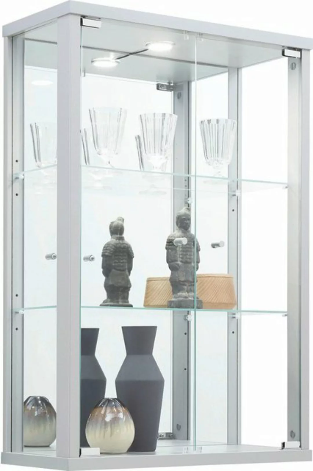 fif möbel Vitrine "OPTIMA", Hängevitrine/Glasvitrine 2x Glastür,perfekt für günstig online kaufen