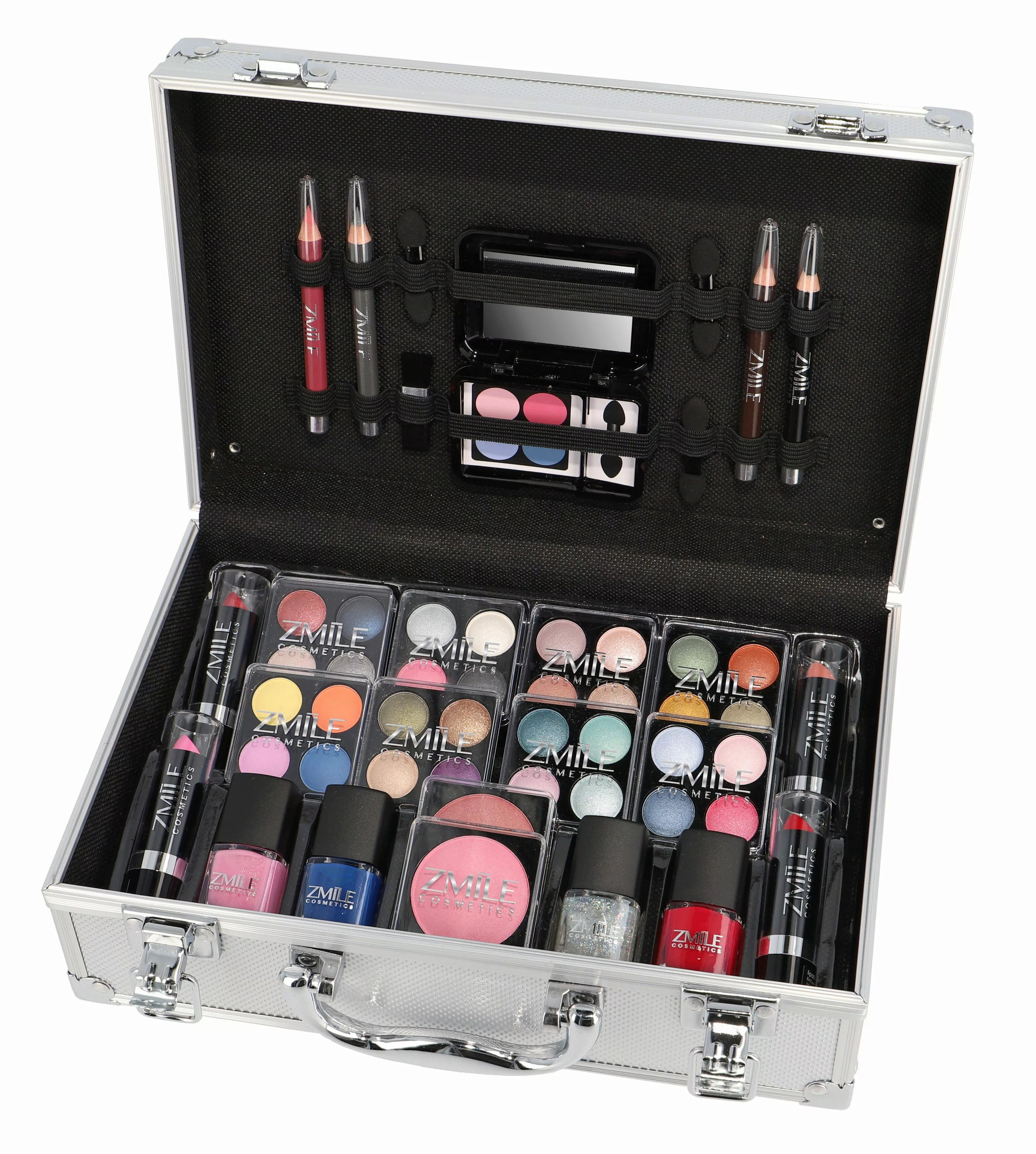 ZMILE COSMETICS Schmink-Koffer Schminkkoffer Set Alu günstig online kaufen