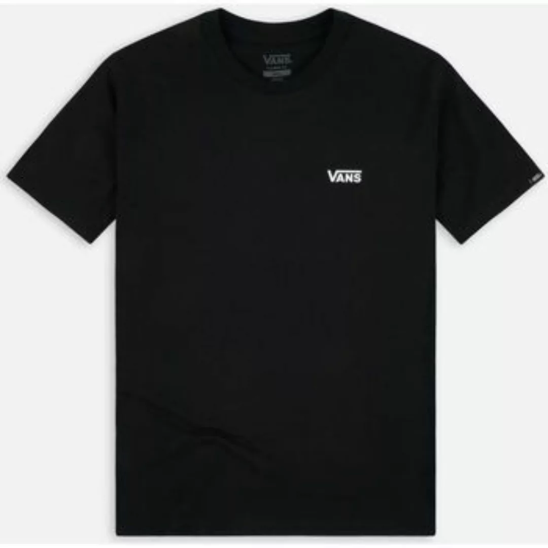 Vans  T-Shirts & Poloshirts VN0A54TFY28 - LEFT CHEST LOGO-BLACK günstig online kaufen