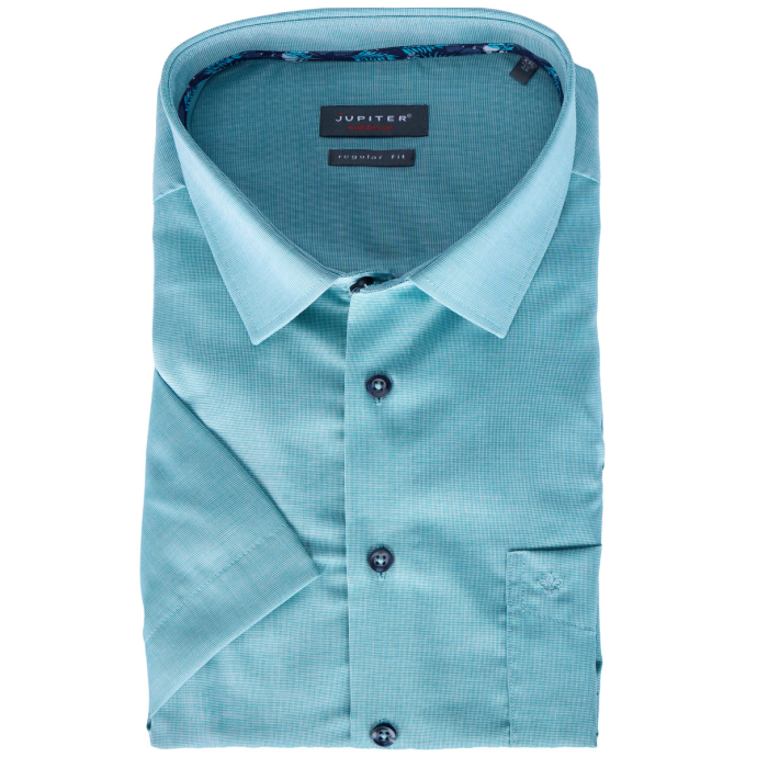 Jupiter Businesshemd aus Baumwolle, kurzarm, bügelfrei günstig online kaufen