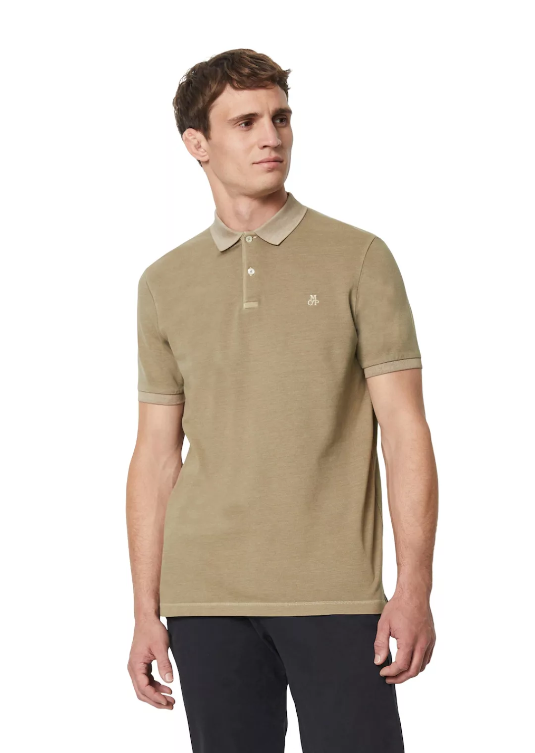 Marc OPolo Poloshirt "aus Organic Cotton-Stretch" günstig online kaufen