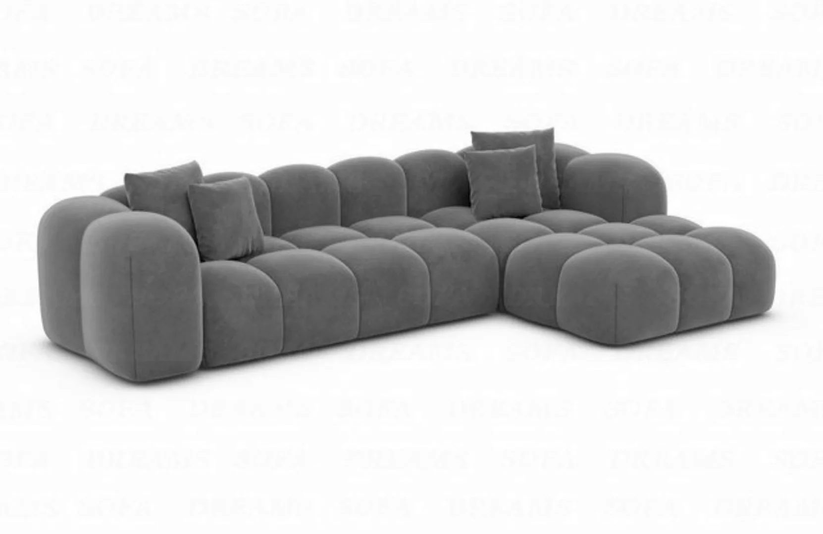 Sofa Dreams Ecksofa Stoffsofa Eckcouch Polster Eck Sofa Formentera L Form k günstig online kaufen