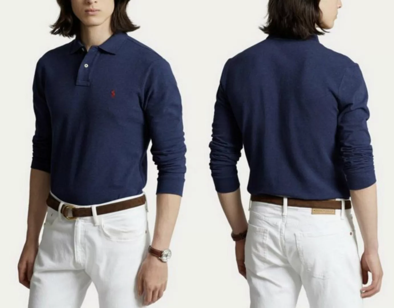 Ralph Lauren Poloshirt Polo Ralph Lauren Slim-Fit Polohemd Soft Cotton Hemd günstig online kaufen
