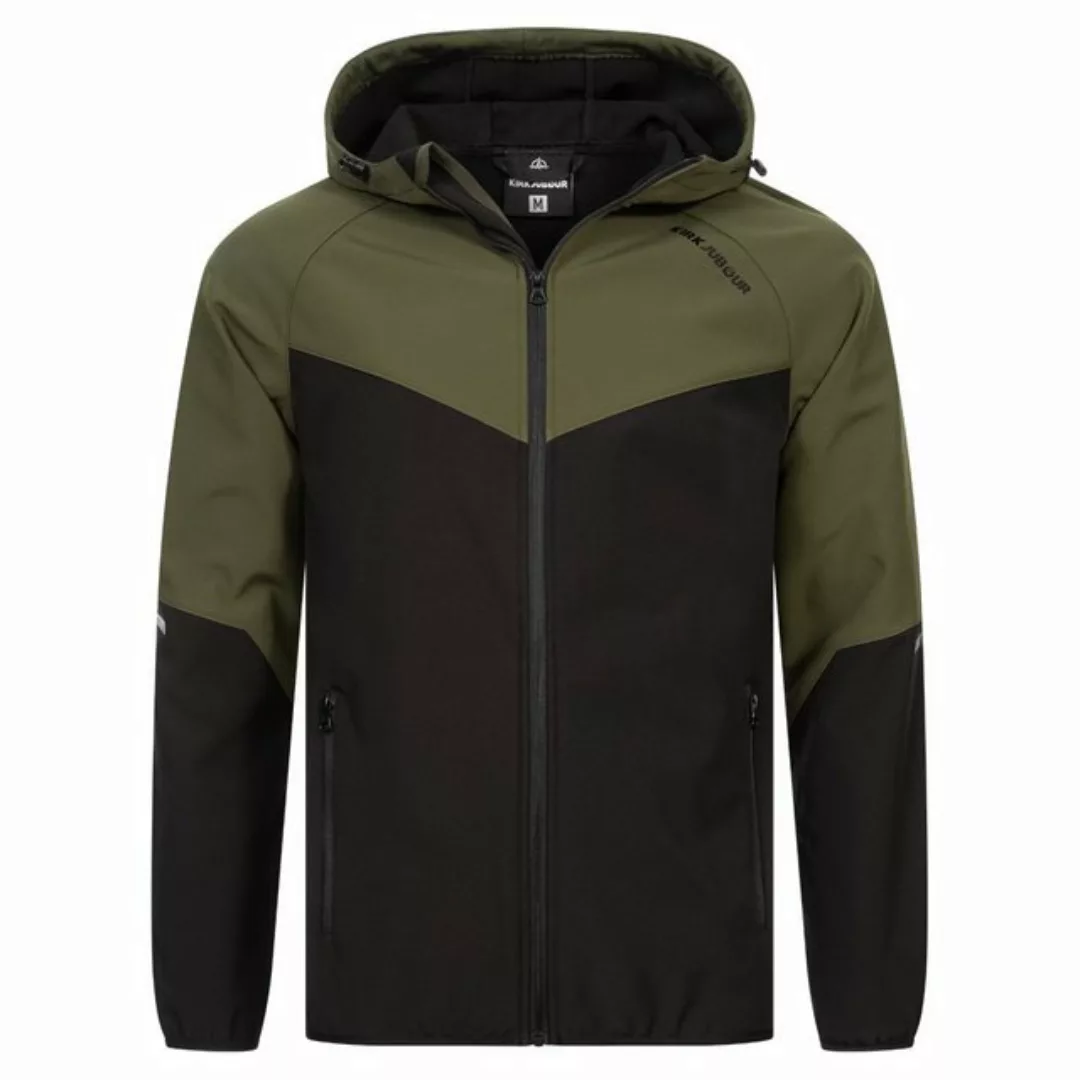 KIRKJUBOUR Softshelljacke Njordr wasserdicht bis 10.000 mm Wassersäule günstig online kaufen