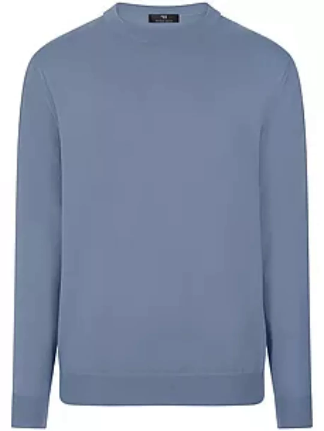 Rundhals-Pullover Peter Hahn blau günstig online kaufen