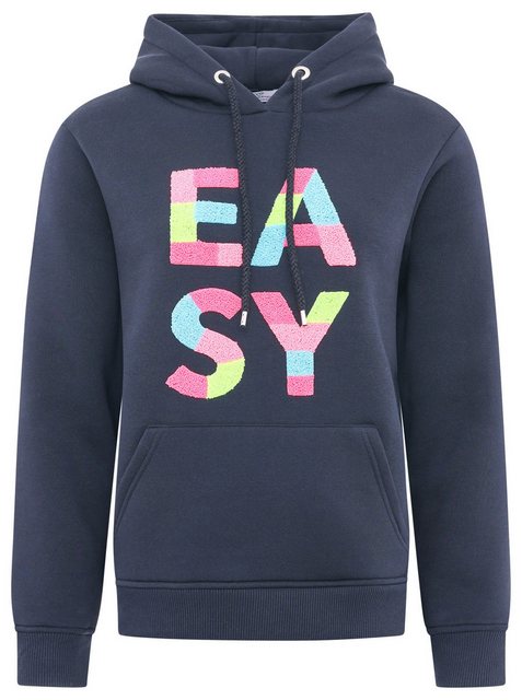 Zwillingsherz Hoodie ""EASY"", mit buntem Easy Schriftzug günstig online kaufen