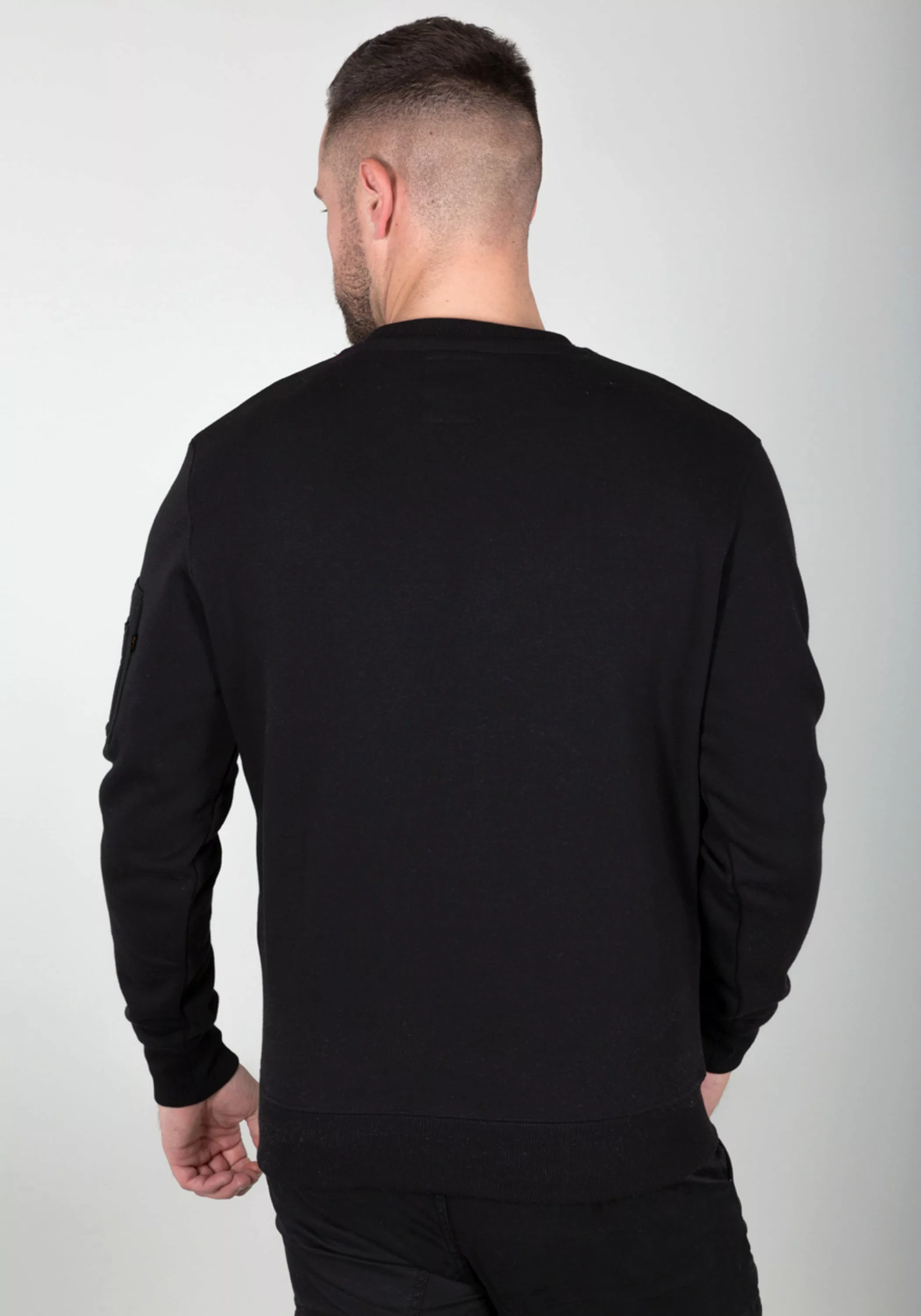 Alpha Industries Sweater "Alpha Industries Men - Sweatshirts Alpha Label Sw günstig online kaufen