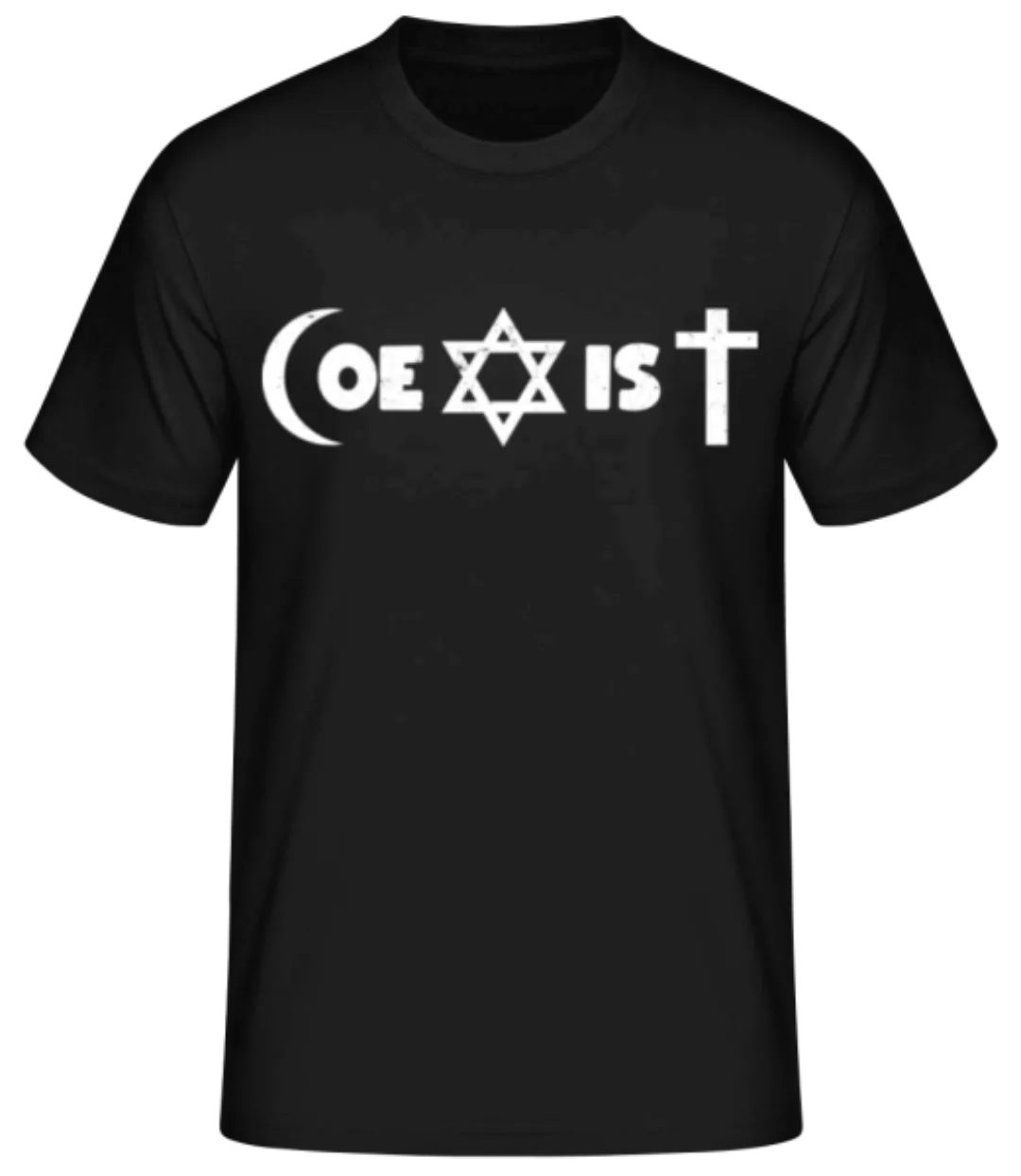 Religion Coexist · Männer Basic T-Shirt günstig online kaufen