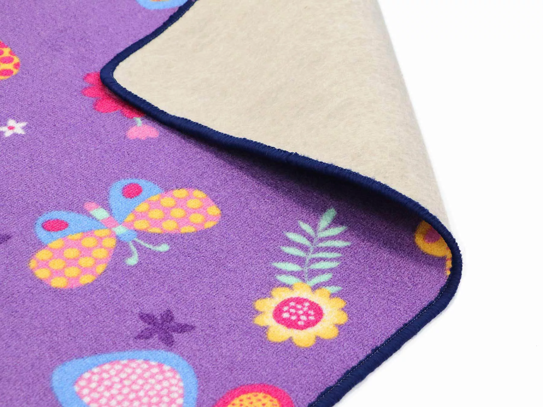 Primaflor-Ideen in Textil Kinderteppich »PAPILLON«, rechteckig günstig online kaufen