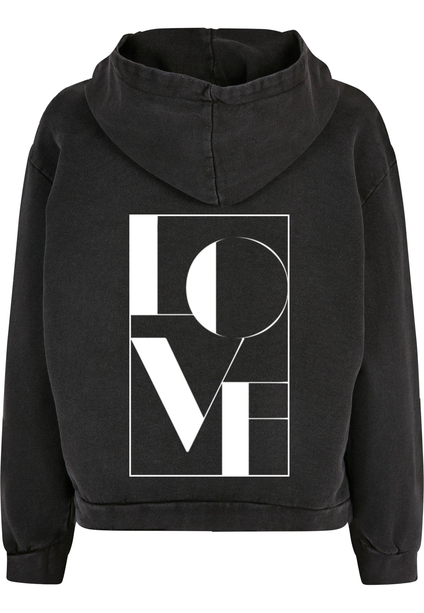 Merchcode Kapuzenpullover "Merchcode Ladies Love Acid Washed Oversized Hood günstig online kaufen