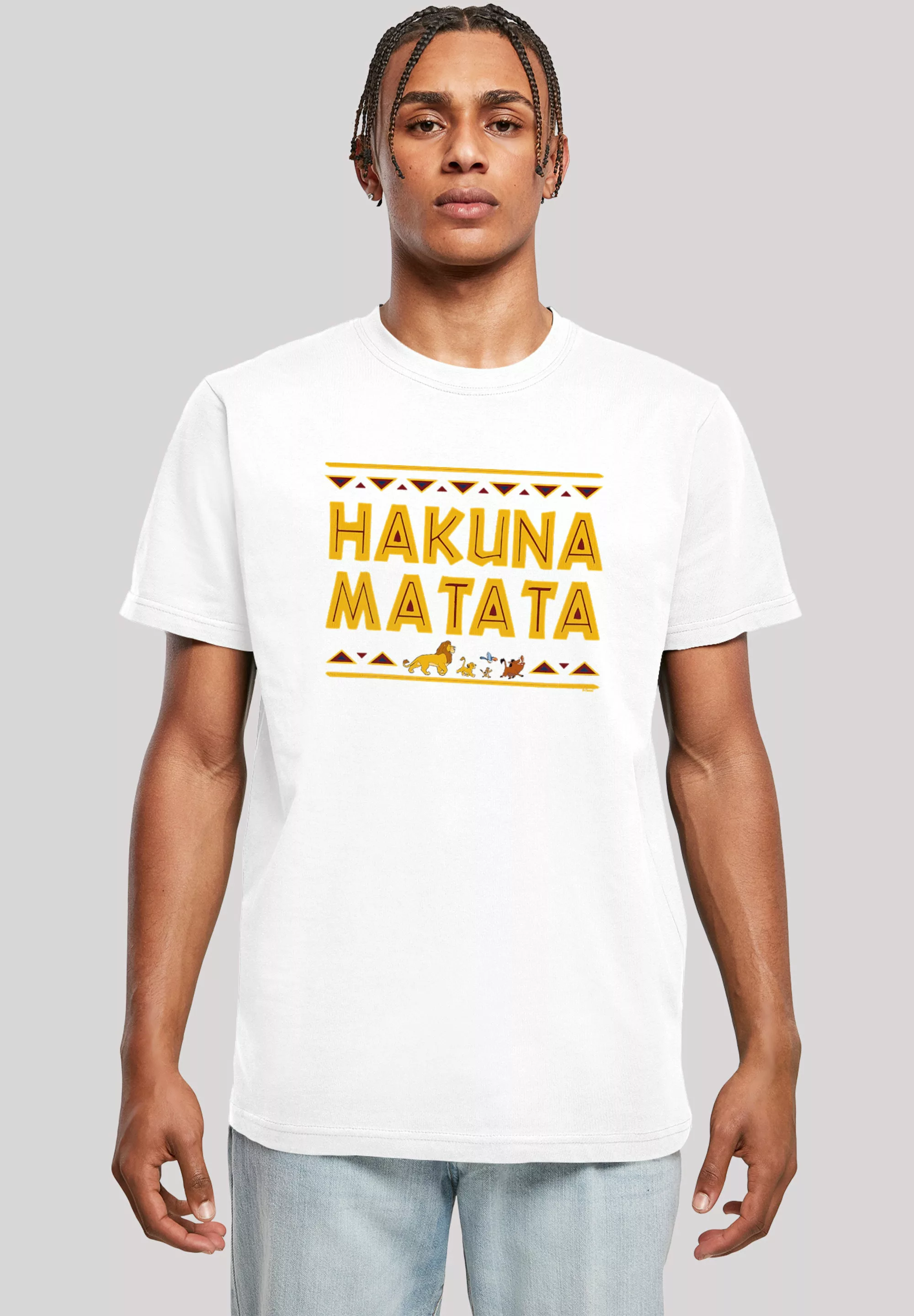 F4NT4STIC T-Shirt "Disney König der Löwen Hakuna Matata", Herren,Premium Me günstig online kaufen