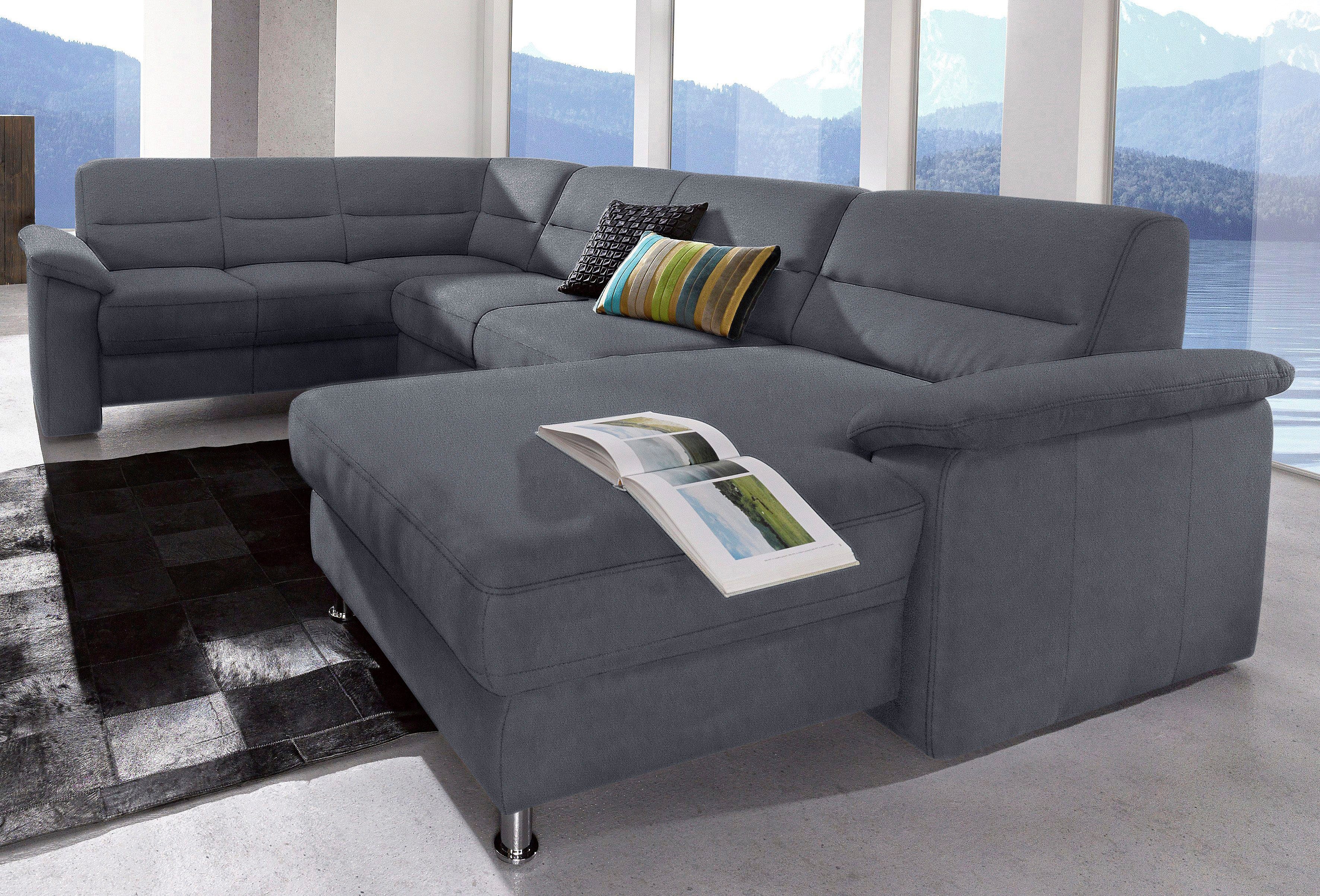 sit&more Wohnlandschaft "Ascara U-Form", inklusive Boxspring/Federkern-Pols günstig online kaufen