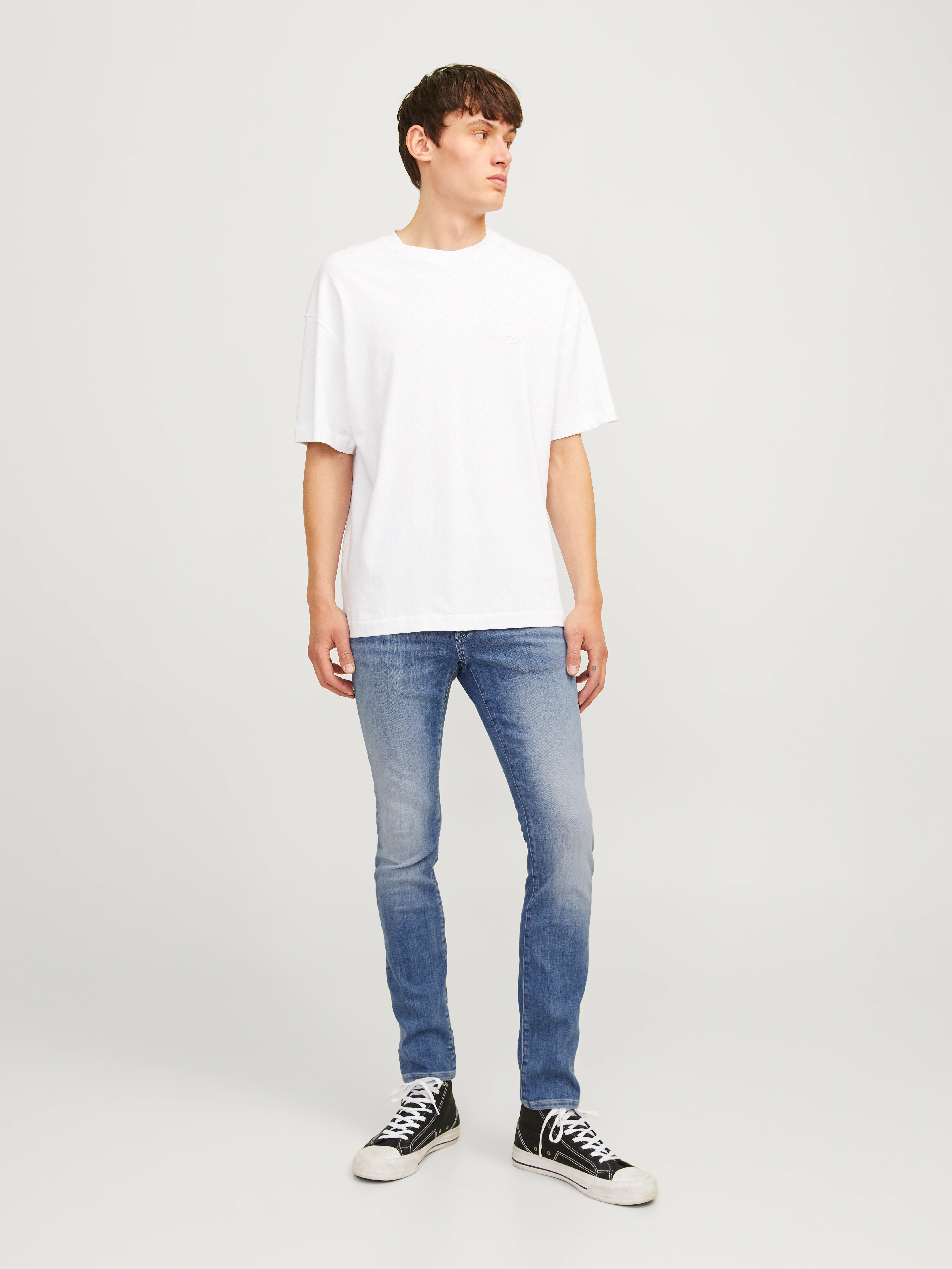 Jack & Jones Slim-fit-Jeans "JJIGLENN JJFOX AM 496 NOOS" günstig online kaufen