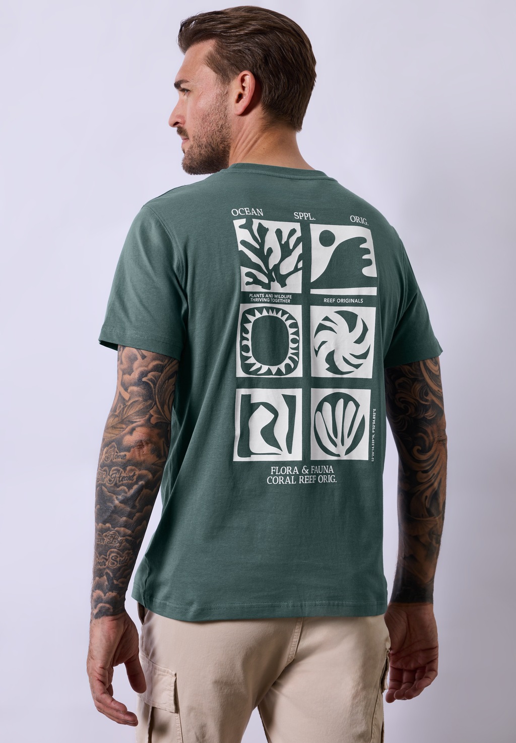 STREET ONE MEN T-Shirt, aus reiner Baumwolle günstig online kaufen