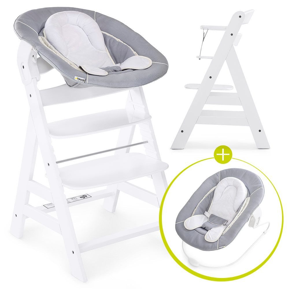 Hauck Hochstuhl Alpha Plus White Newborn günstig online kaufen