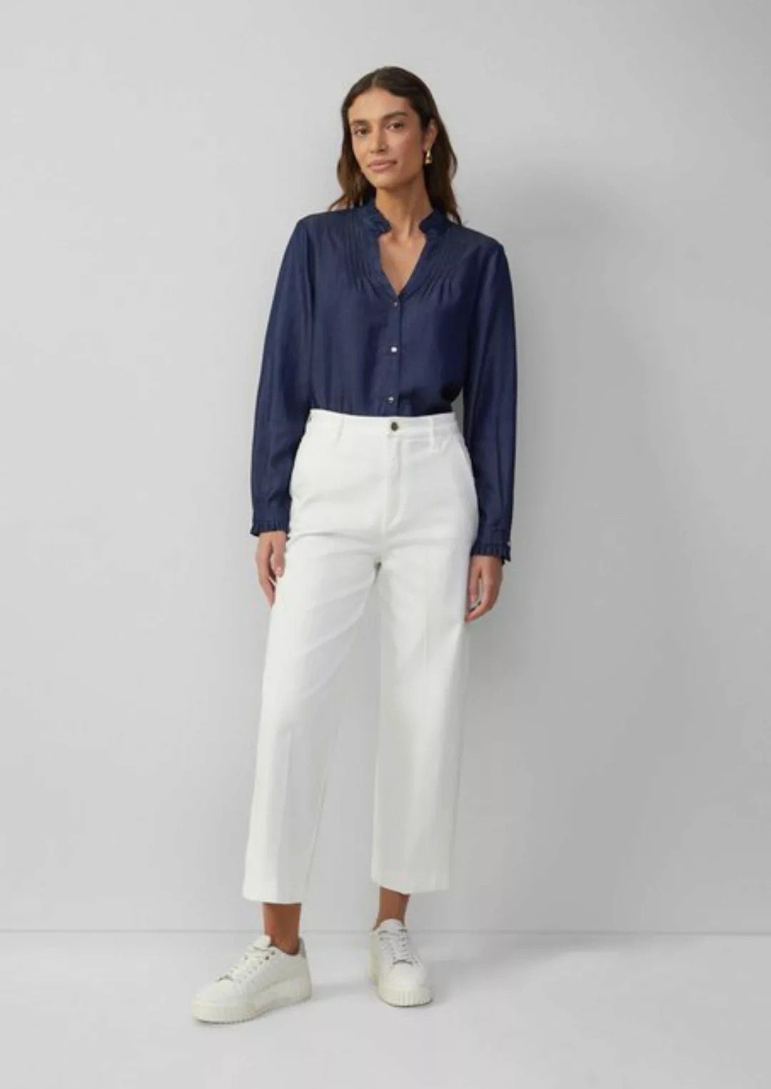 s.Oliver BLACK LABEL 7/8-Jeans Culotte Suri / Regular Fit / High Rise / Wid günstig online kaufen