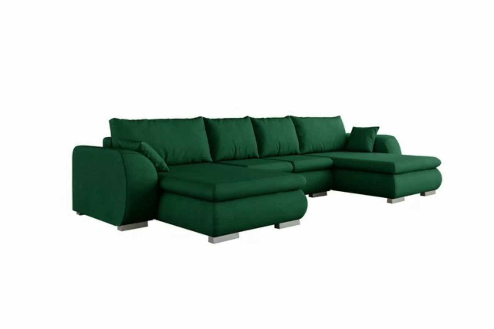 99rooms Wohnlandschaft Clemens, Sofa, U-Form, Wellenfederung günstig online kaufen