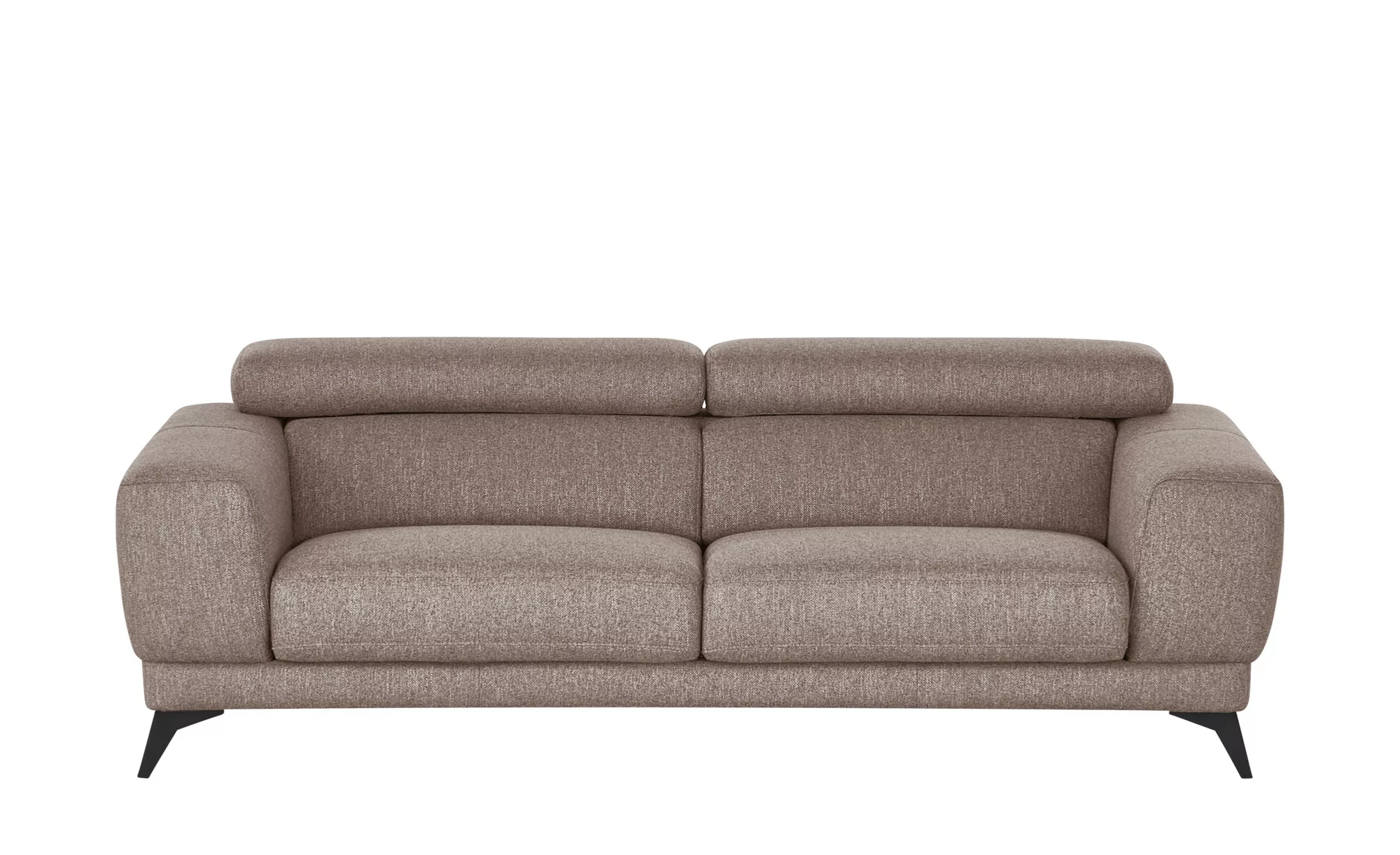 Sofa - beige - 222 cm - 76 cm - 106 cm - Polstermöbel > Sofas > 3-Sitzer - günstig online kaufen