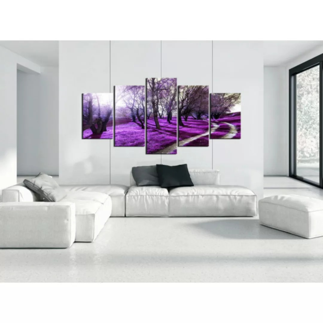 Leinwandbild Lavender orchard XXL günstig online kaufen