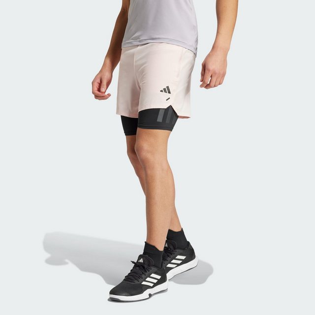 adidas Performance 2-in-1-Shorts POWER WORKOUT TWO-IN-ONE SHORTS günstig online kaufen