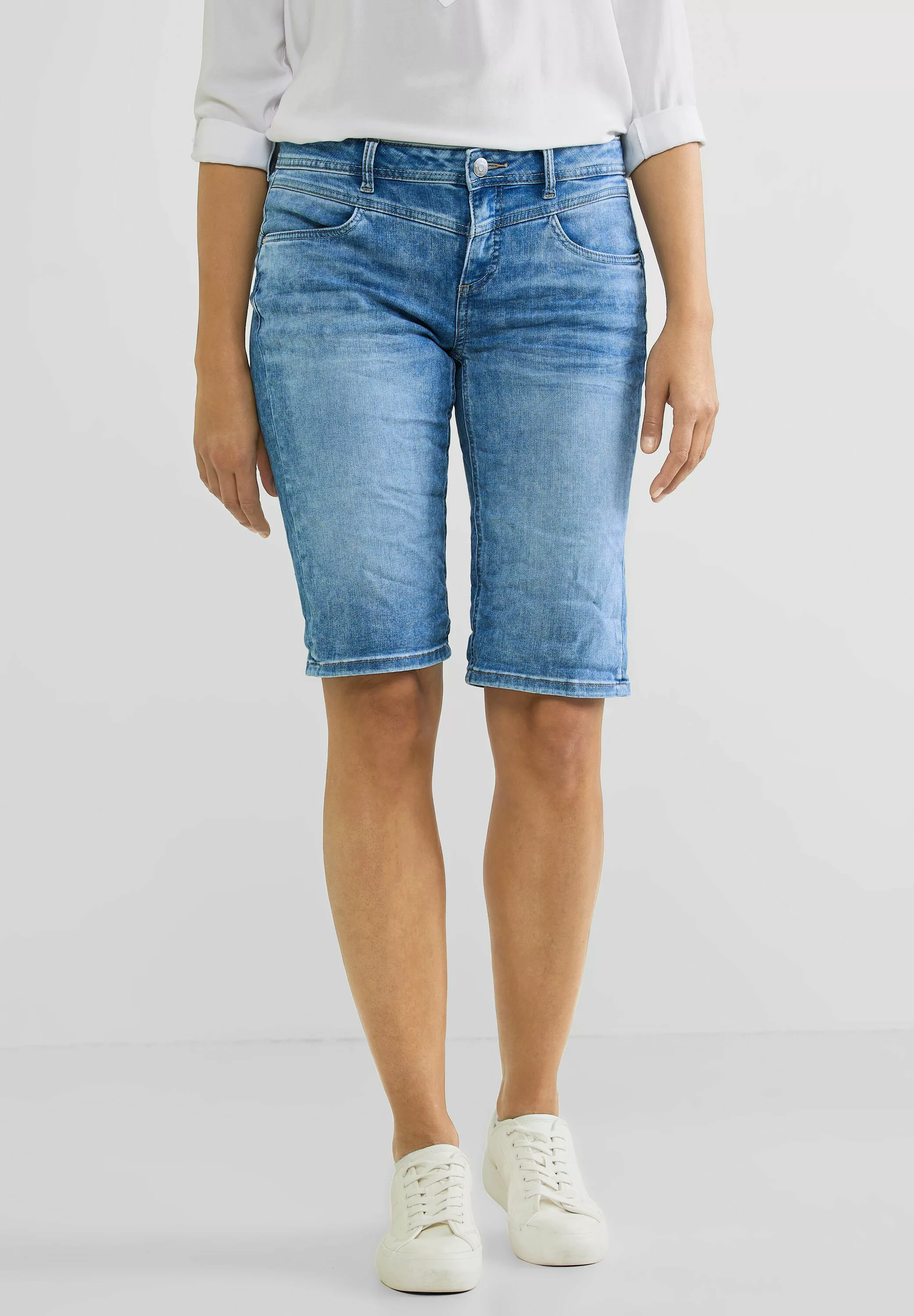 STREET ONE Skinny-fit-Jeans, im Streifendesign günstig online kaufen