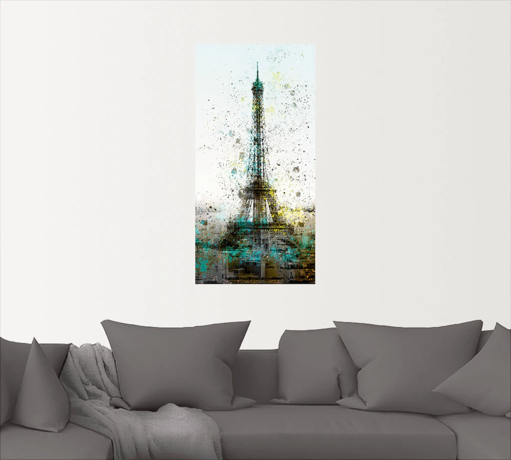 Artland Wandfolie "Paris Eiffelturm I", Gebäude, (1 St.), selbstklebend günstig online kaufen