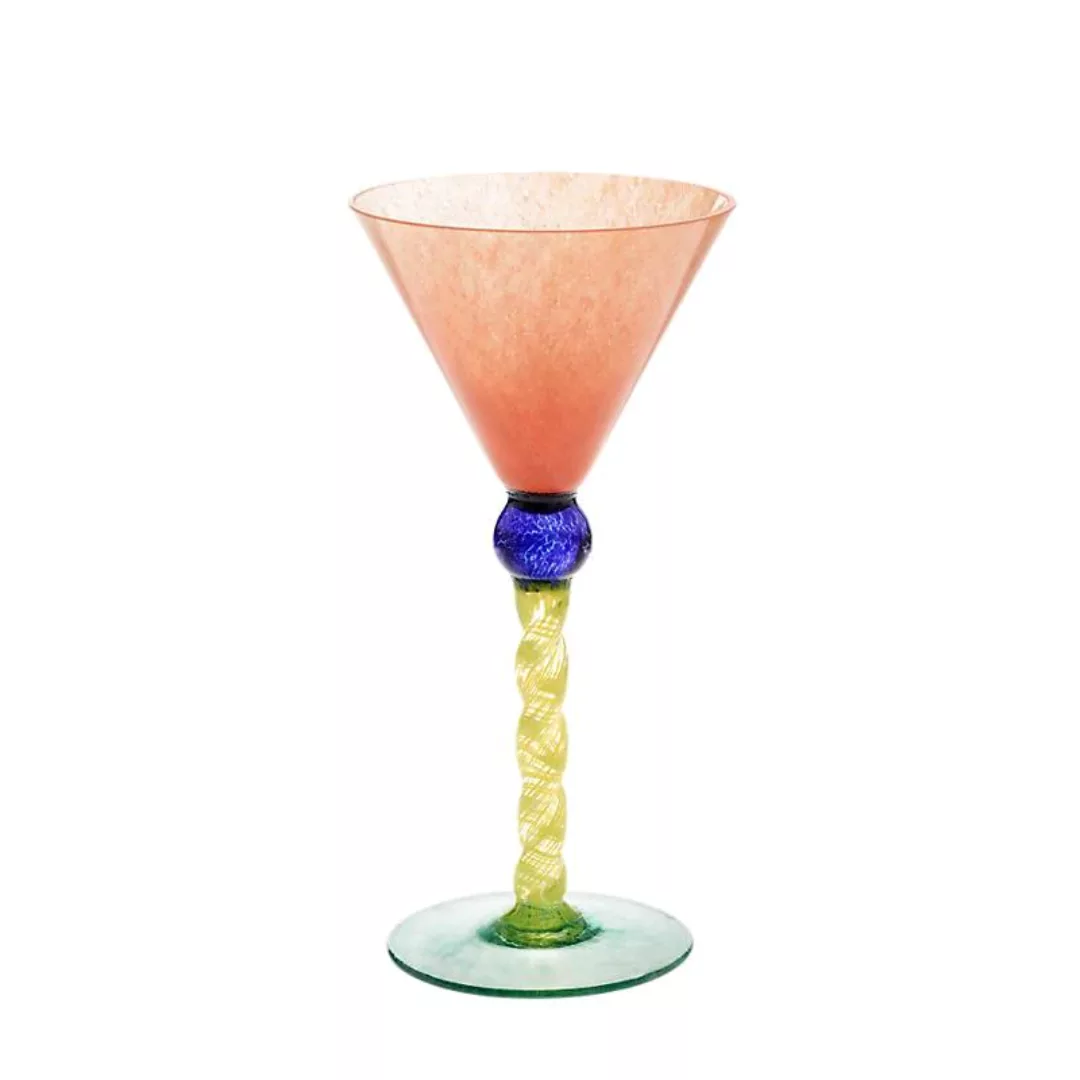 Weinglas Colour Chaos 200 ml, Multicolor, aus Glas günstig online kaufen