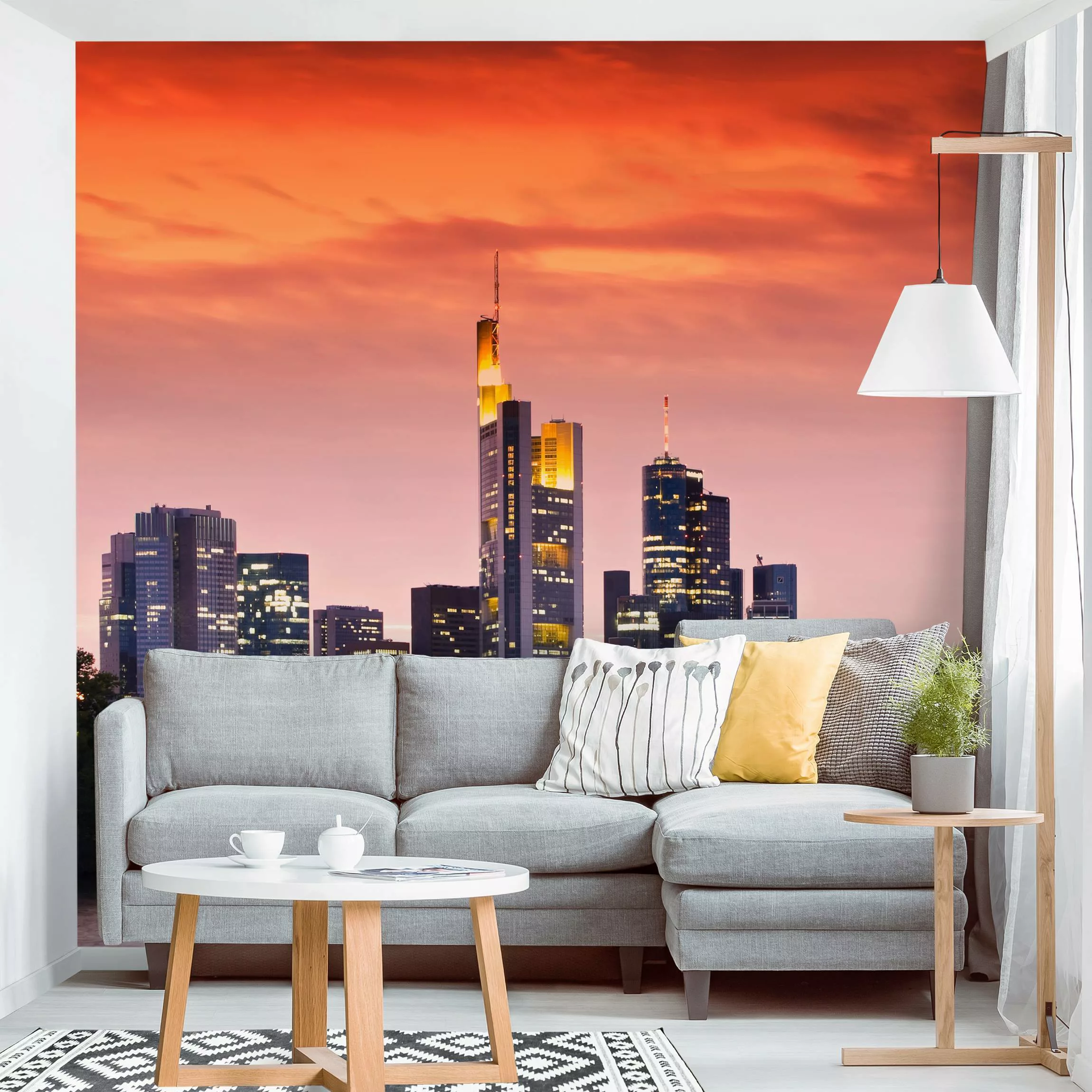 Fototapete Frankfurt Skyline günstig online kaufen