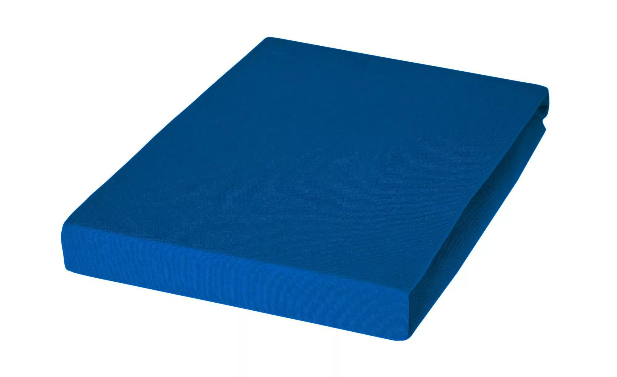 Janine Janine Spannbetttuch Elastic-Jersey 5002 royalblau Größe:  100x200 c günstig online kaufen