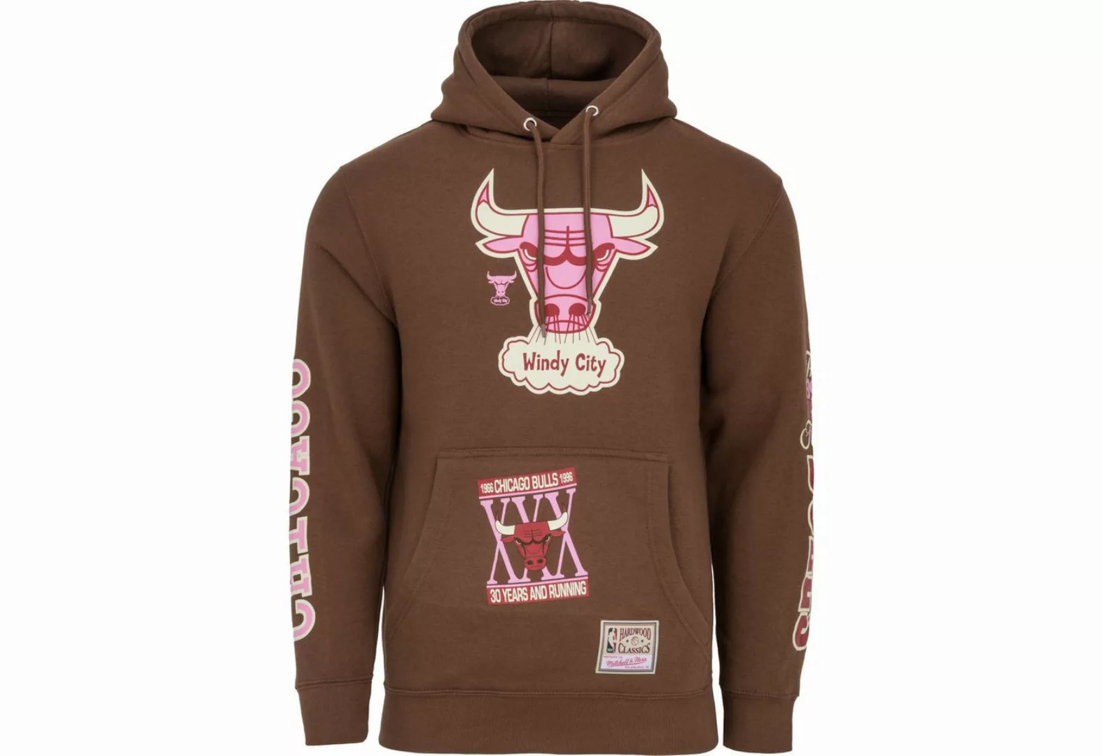 Mitchell & Ness Kapuzenpullover BROWN SUGAR Chicago Bulls günstig online kaufen