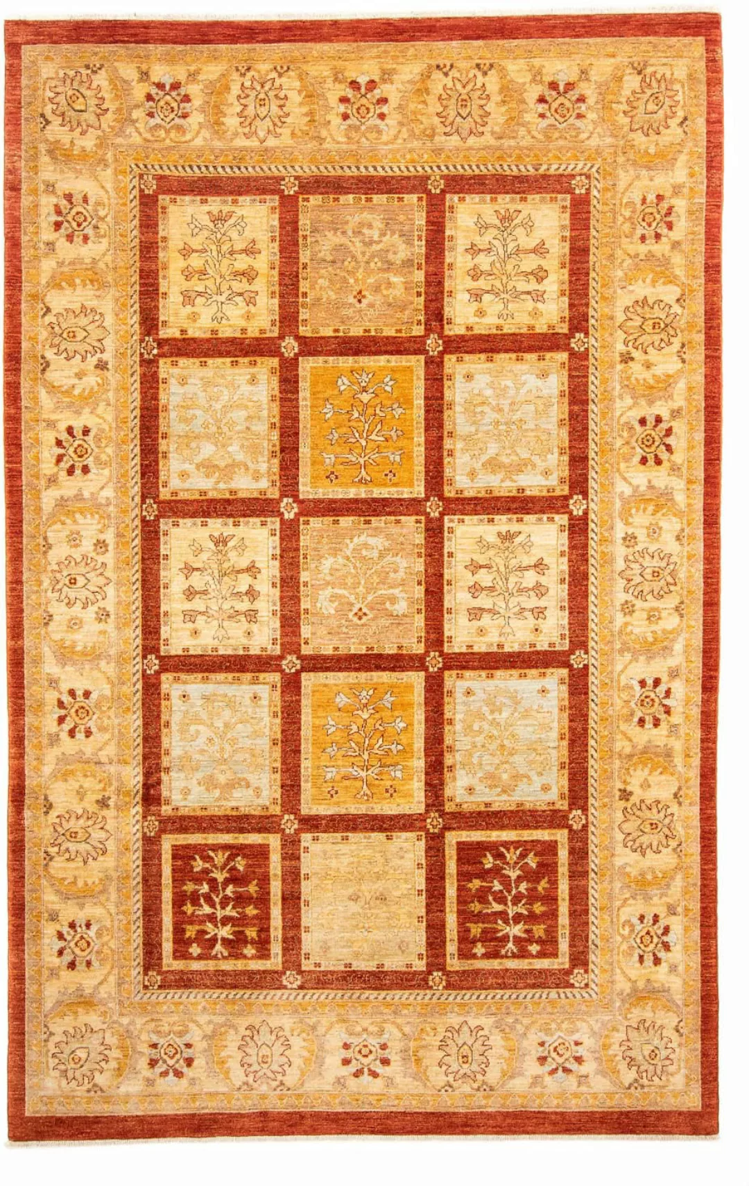 morgenland Orientteppich »Ziegler - 295 x 195 cm - rost«, rechteckig, Wohnz günstig online kaufen