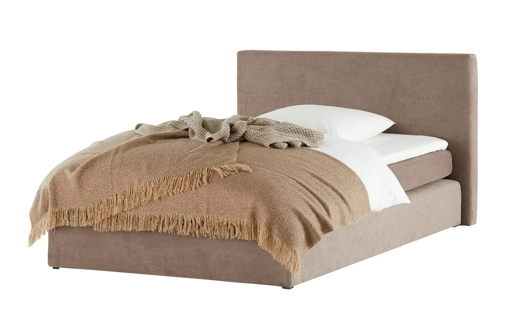 smart Boxspringbett  Basic - braun - 153 cm - 97 cm - 211 cm - Betten > Box günstig online kaufen