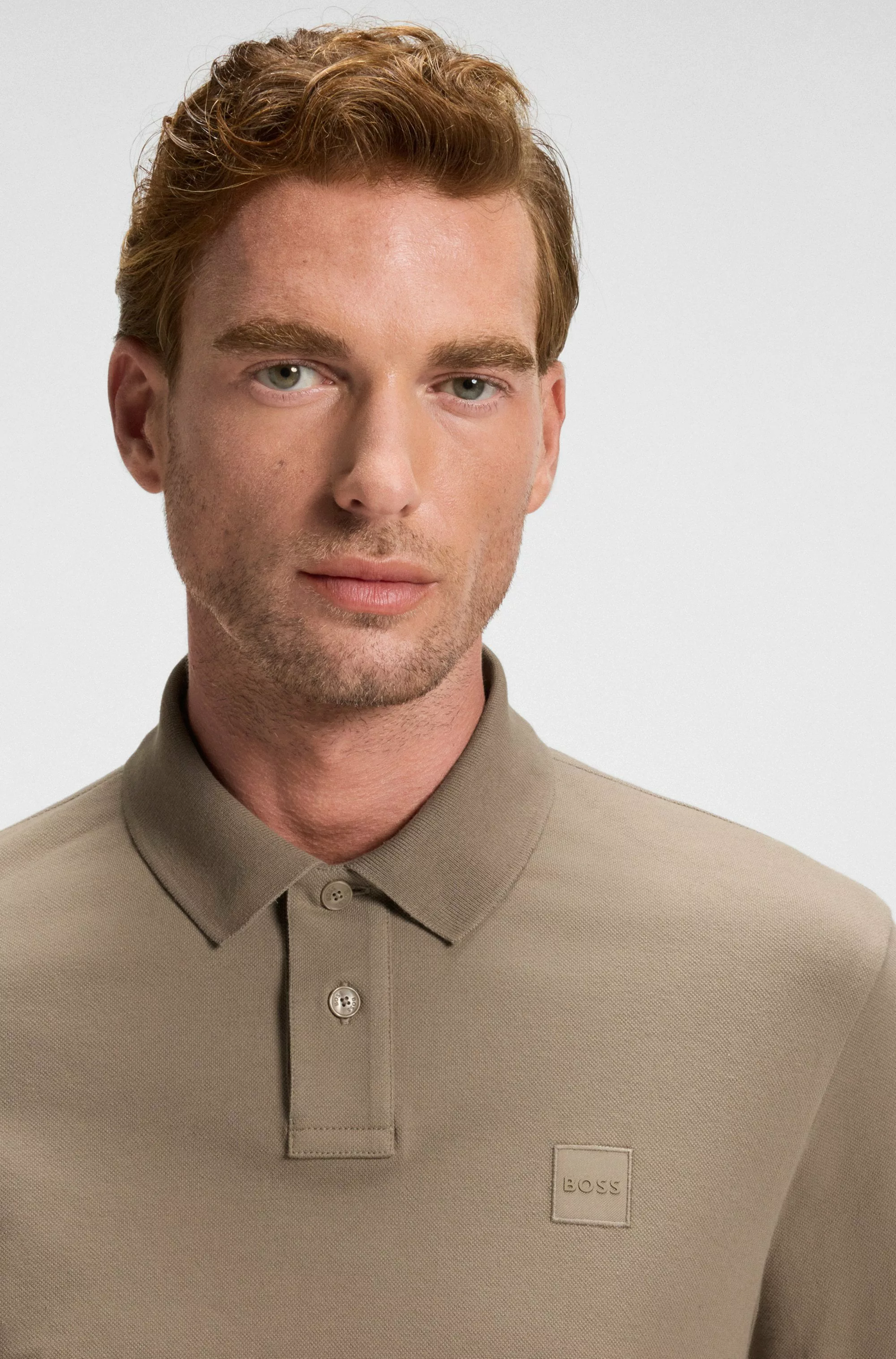 BOSS ORANGE Poloshirt "Passerby", mit BOSS-Logobadge günstig online kaufen