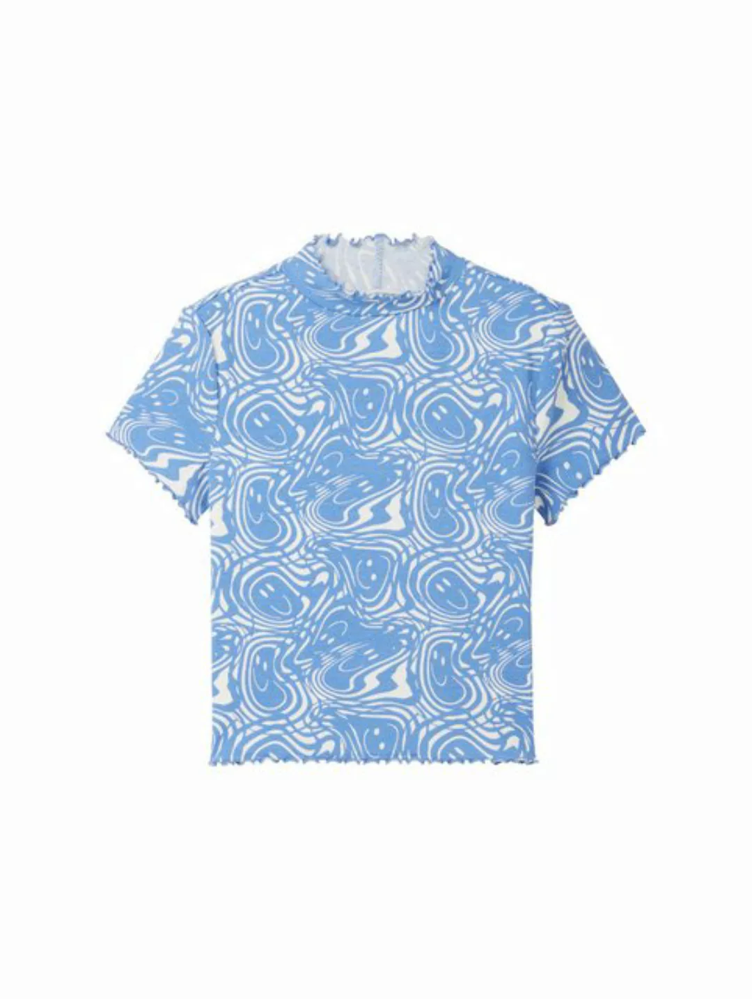 TOM TAILOR T-Shirt Cropped T-Shirt mit Bio-Baumwolle günstig online kaufen
