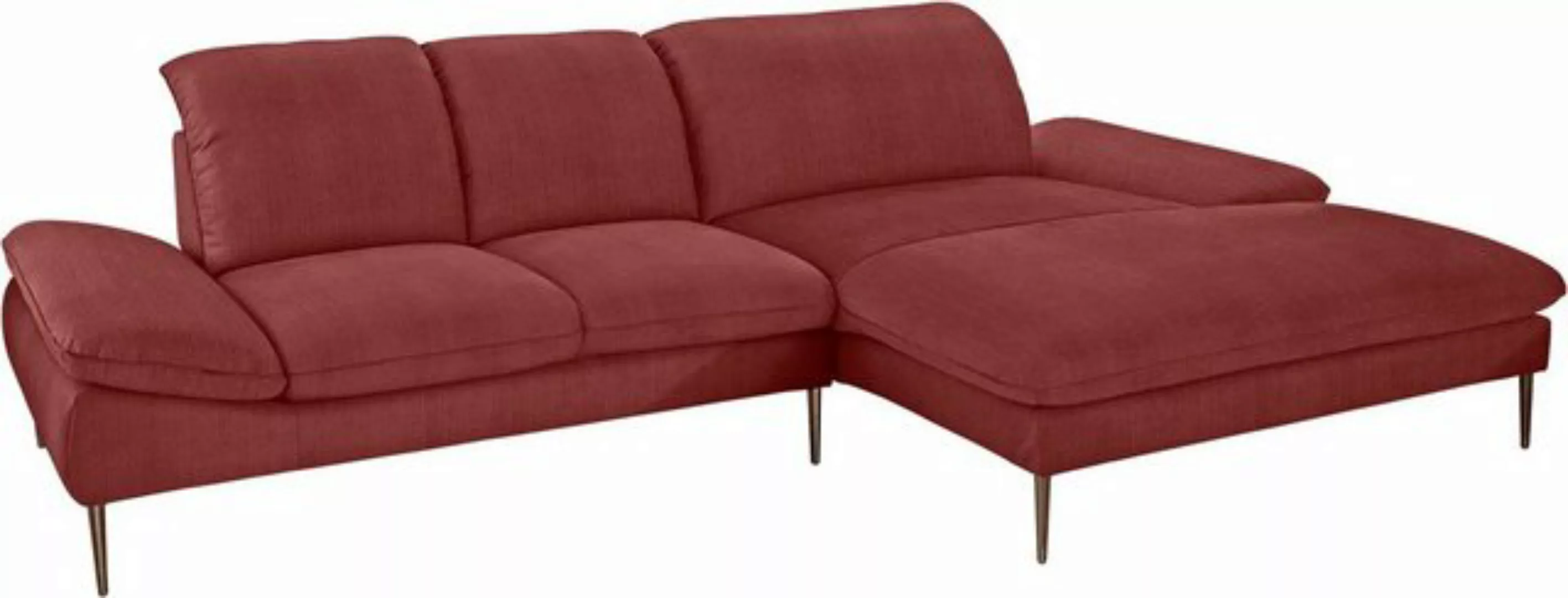 W.SCHILLIG Ecksofa enjoy&MORE, Sitztiefenverstellung, Füße bronze pulverbes günstig online kaufen