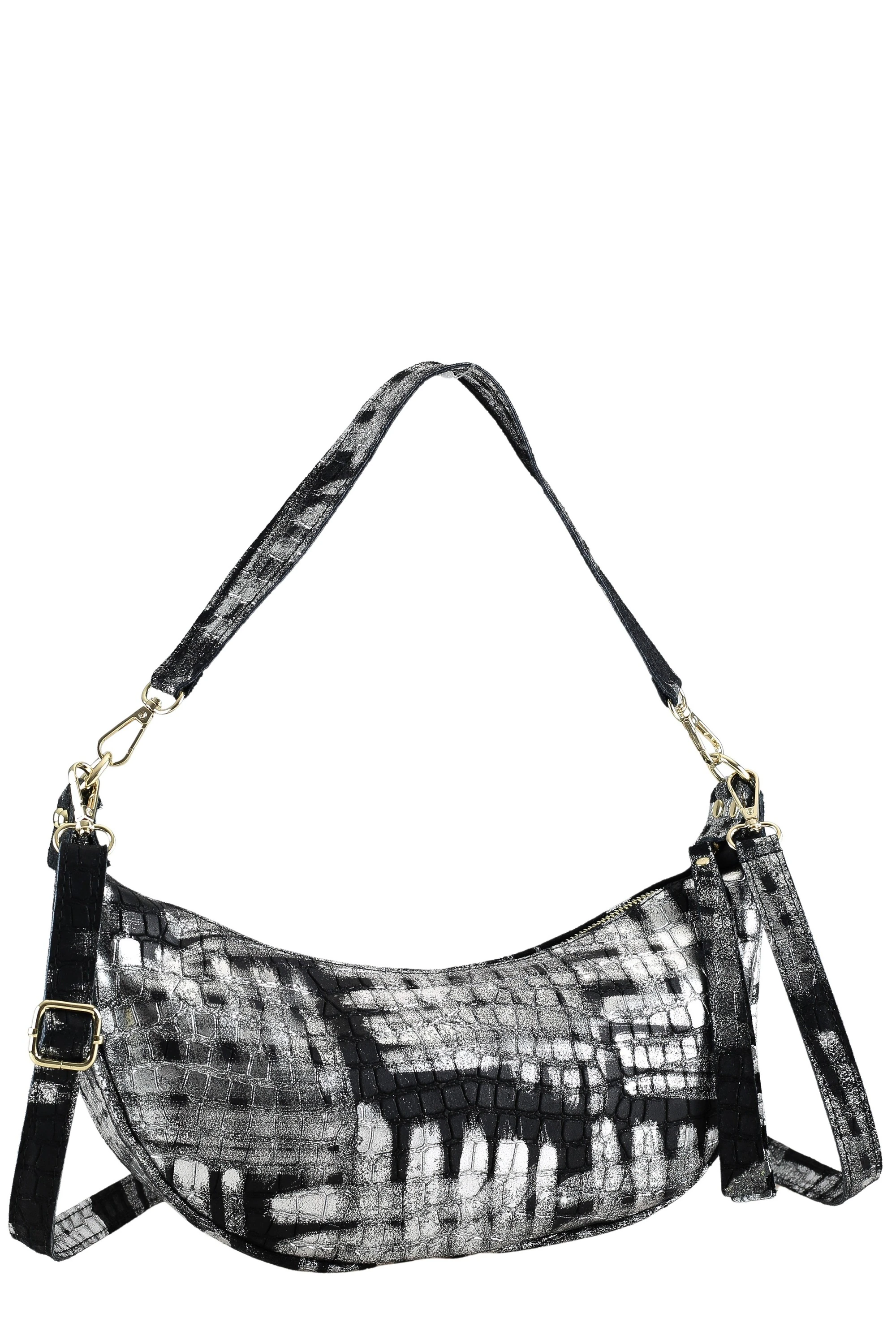 COLLEZIONE ALESSANDRO Schultertasche "Silbermond", elegant-luxuriöse Tasche günstig online kaufen