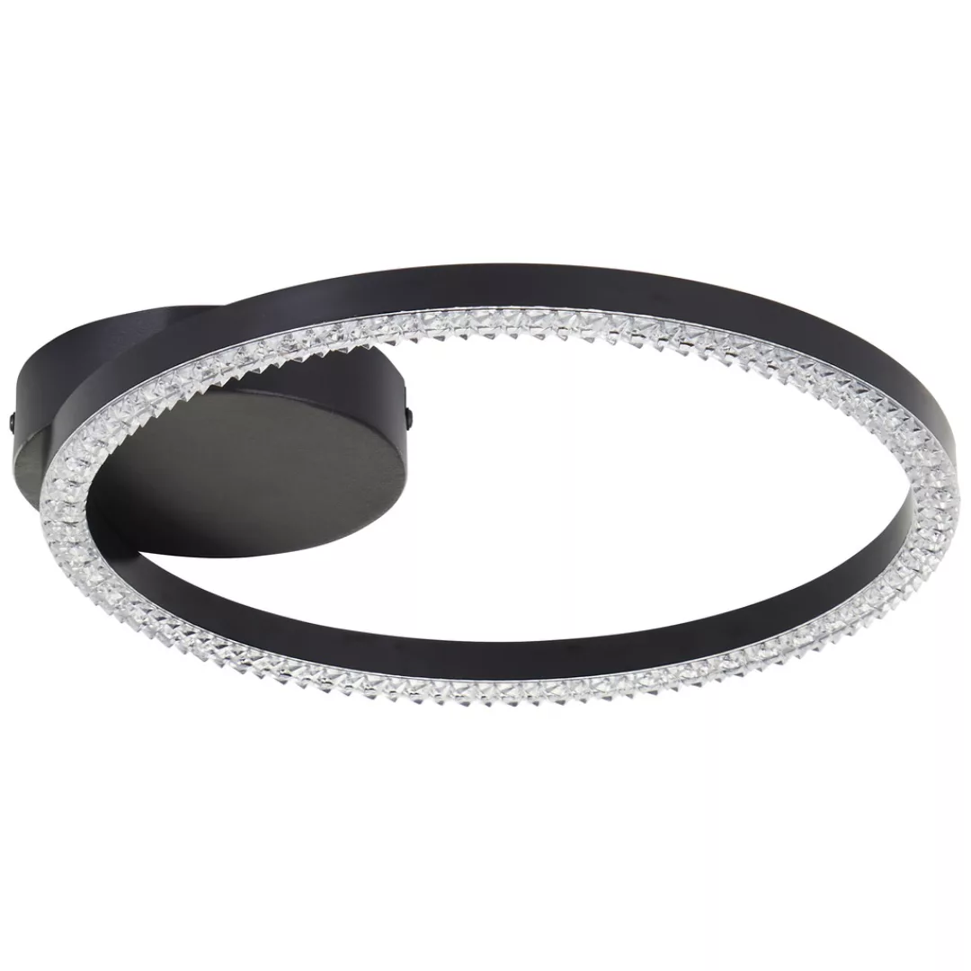 BreLight LED Deckenleuchte »Aurelia«, Kristalloptik, Ø 30 cm, 1400 lm, 3000 günstig online kaufen