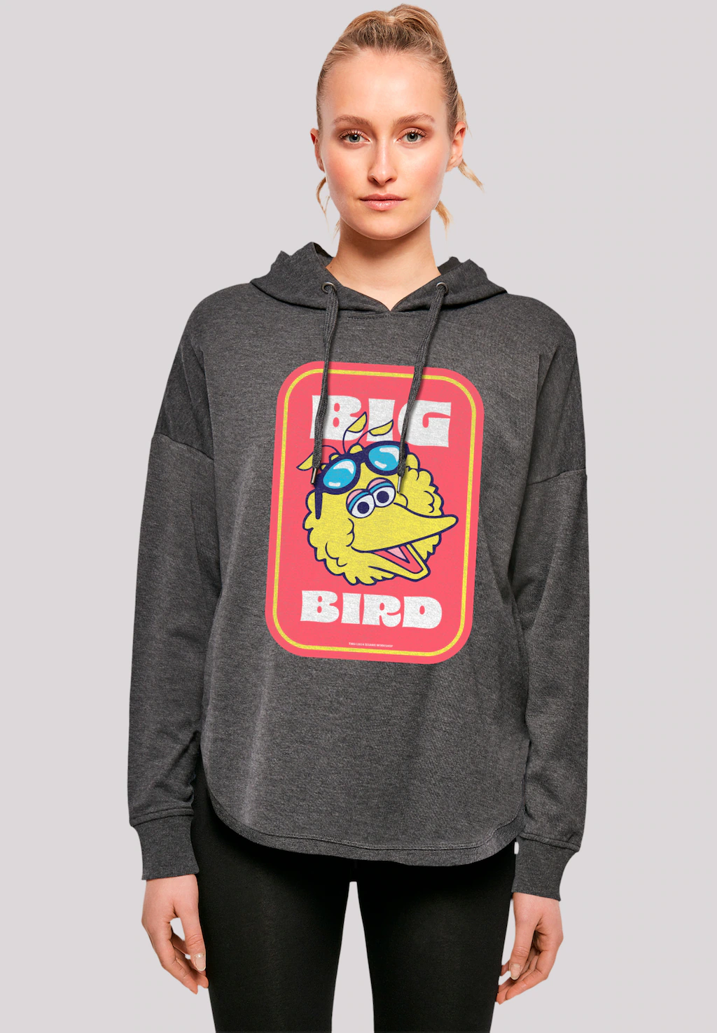 F4NT4STIC Kapuzenpullover "Sesamstraße Bilbo Big Bird Sticker", Premium Qua günstig online kaufen