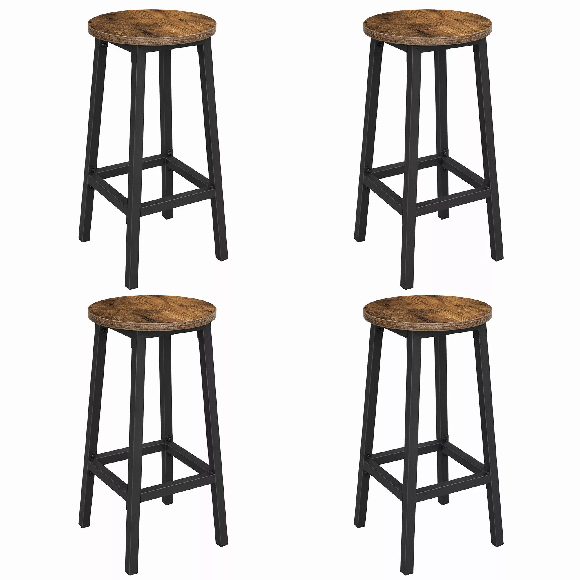 VASAGLE Barhocker Barstühle (Set, 4 St., günstig online kaufen