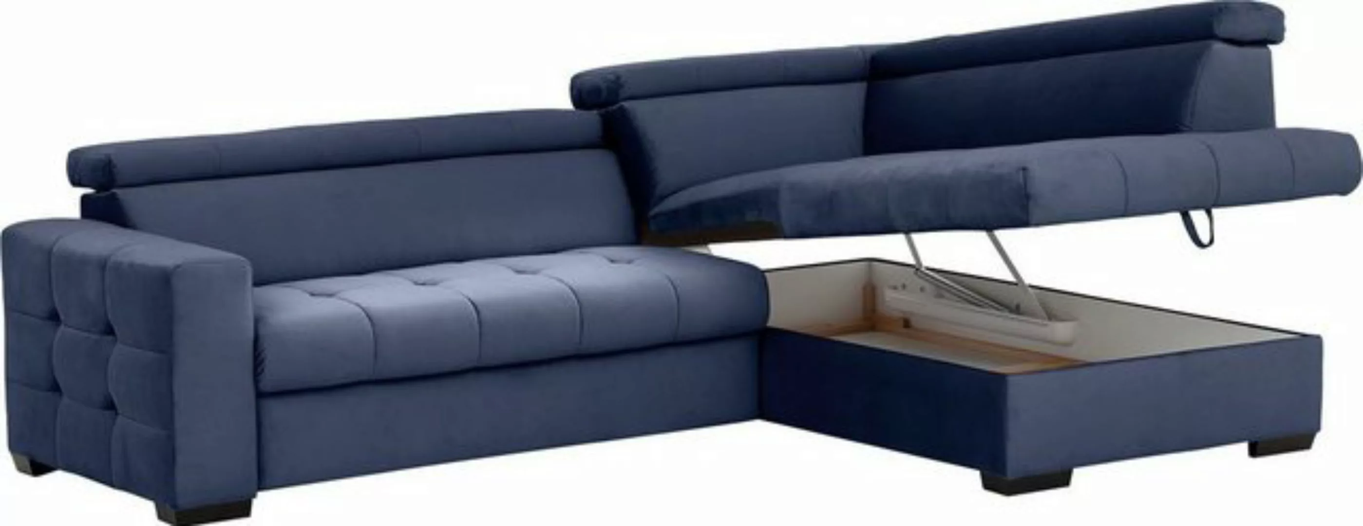 exxpo - sofa fashion Ecksofa Otusso, L-Form, Steppung im Sitzbereich, wahlw günstig online kaufen
